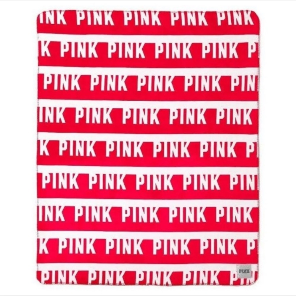 Vs Pink Sherpa Blanket